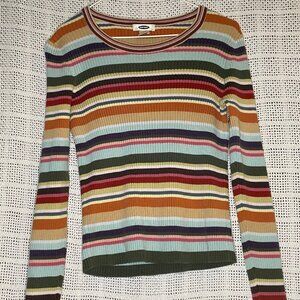 90s Striped sweater